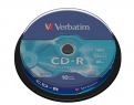 Zobrazit detail zboží: VERBATIM CD-R 80 52x EXTRA spindl 10pck/BAL ()