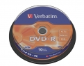 Zobrazit detail zboží: VERBATIM DVD-R 4,7GB 16x spindl 10pck/BAL ()