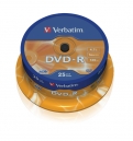 Zobrazit detail zboží: VERBATIM DVD-R 4,7GB 16x spindl 25pck/BAL ()